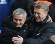 David Moyes and Jose Mourinho